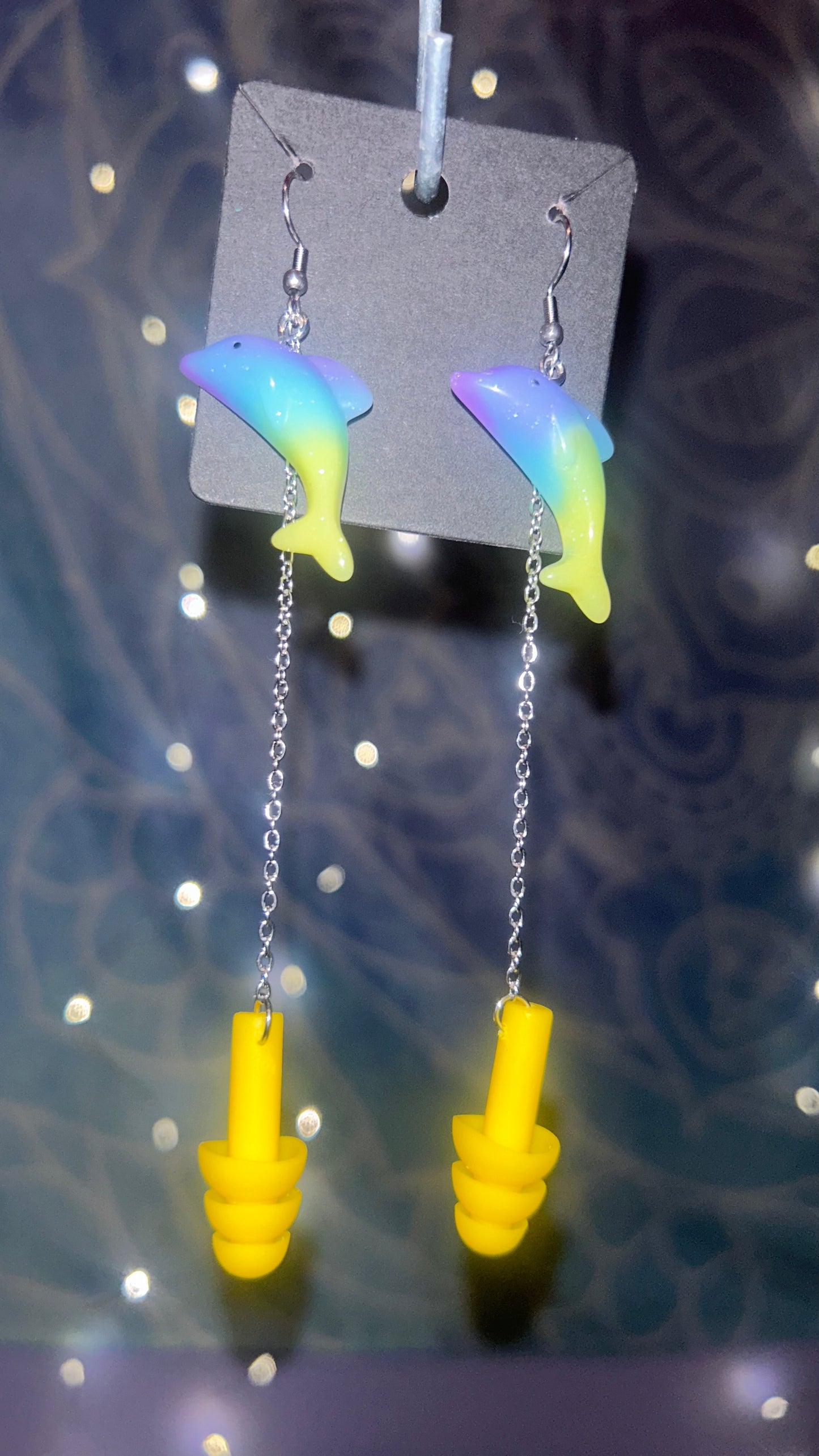 Dolphin Earplug Earrings π¬π