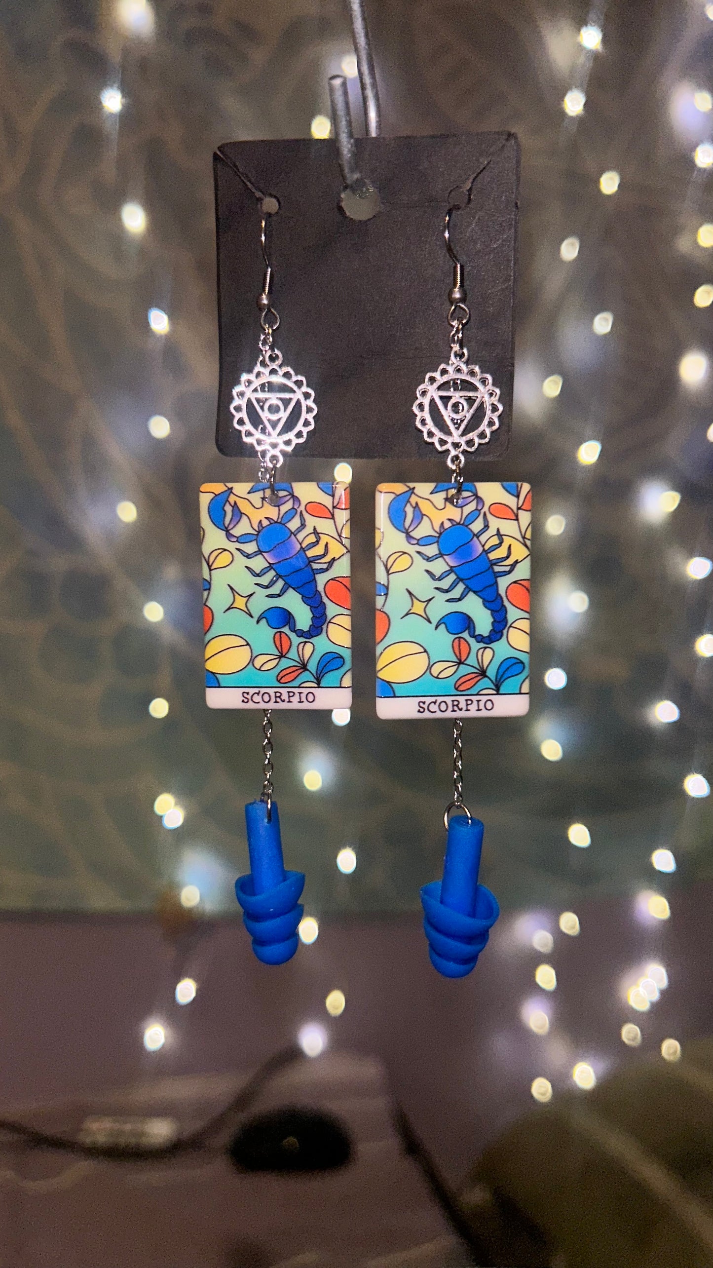 Scorpio Earplug Earrings π