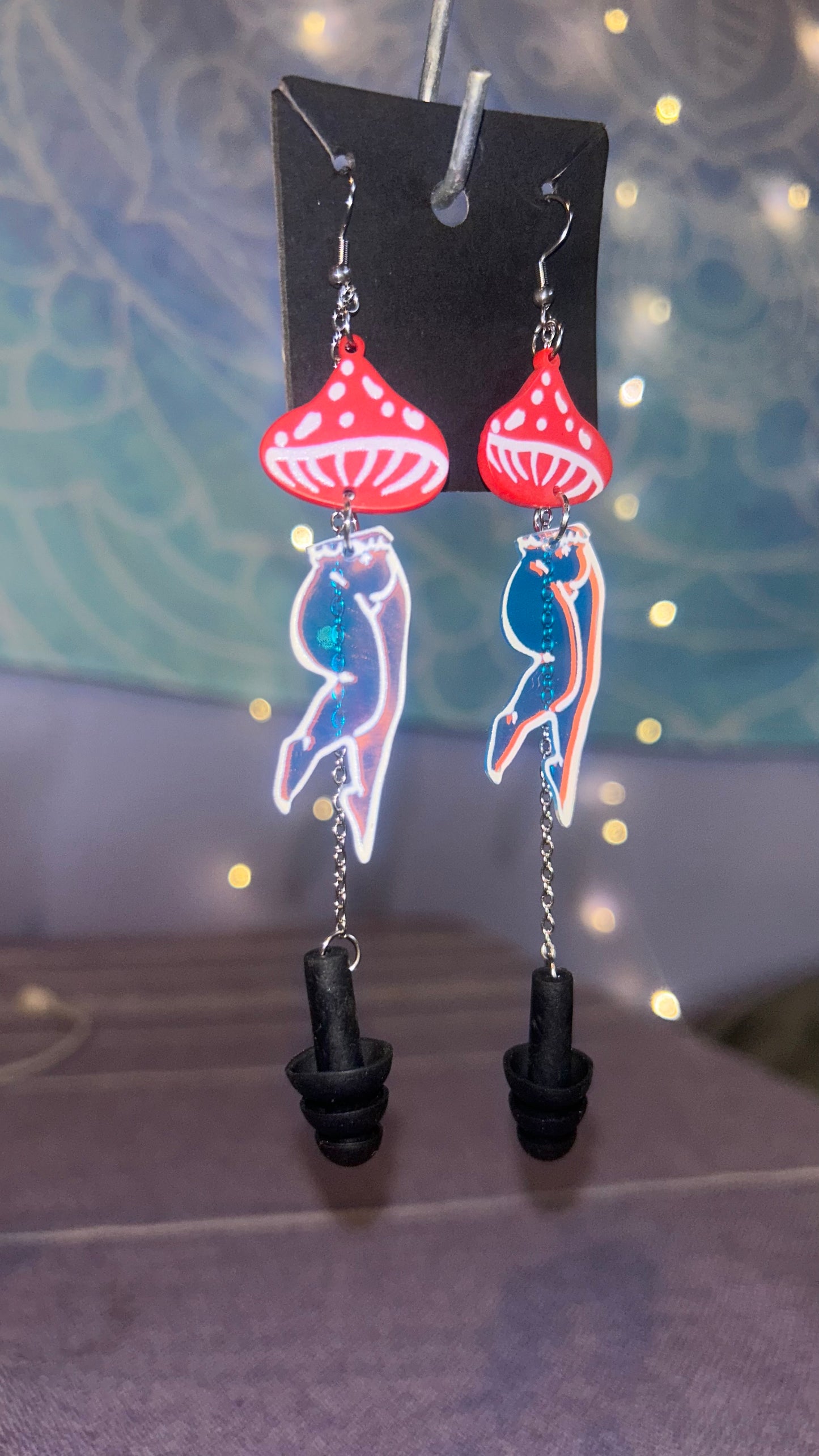 Sexy Mushroom Earplug Earrings ππ